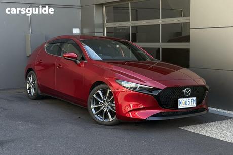 Red 2019 Mazda 3 Hatchback G25 Gt