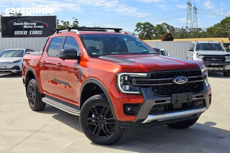 Orange 2023 Ford Ranger Double Cab Pick Up Wildtrak 3.0 (4X4)