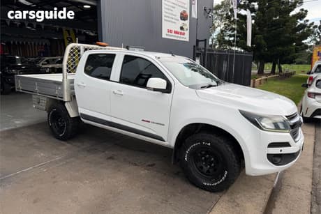 White 2020 Holden Colorado Crew Cab Chassis Ls (4X4)