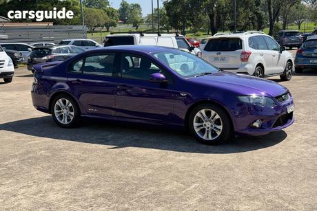 Purple 2011 Ford Falcon Sedan Xr6 (Lpi)