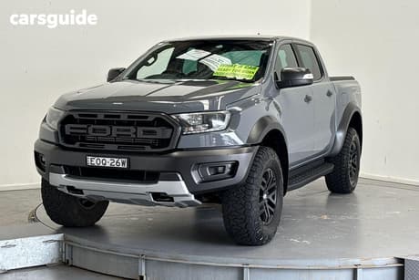 Grey 2021 Ford Ranger Double Cab Pick Up Raptor 2.0 (4X4)