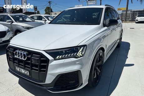 White 2020 Audi SQ7 Wagon Tdi V8 Quattro (Hybrid)