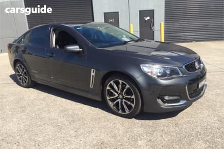 Grey 2017 Holden Commodore Sedan Ss
