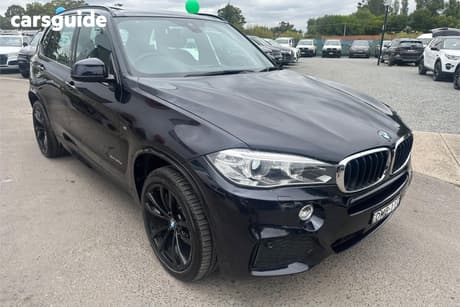 Black 2017 BMW X5 Wagon Xdrive 30D