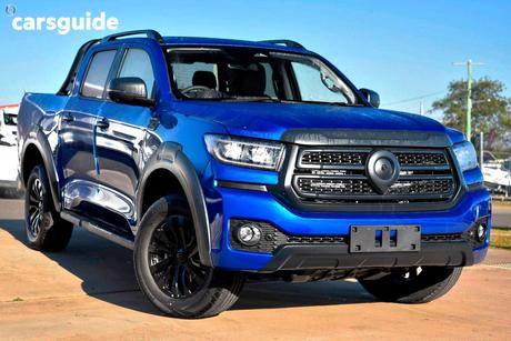 Blue 2025 GWM Cannon Dual Cab Utility Vanta (4X4)