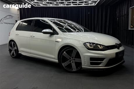 White 2015 Volkswagen Golf Hatchback R