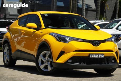 Yellow 2019 Toyota C-HR Wagon (2Wd)