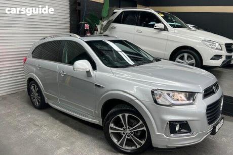 Silver 2017 Holden Captiva Wagon 7 Ltz (Awd)