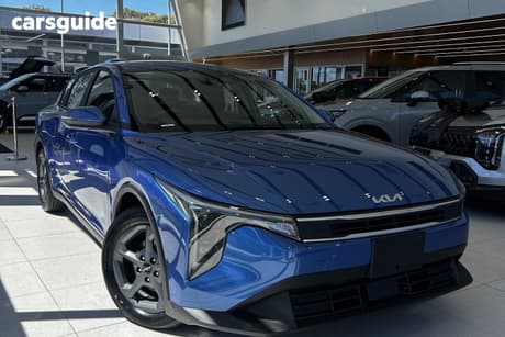 Blue 2025 Kia K4 Sedan S