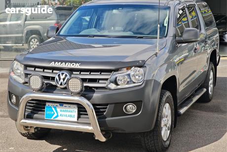 Grey 2014 Volkswagen Amarok Dual Cab Utility Tsi300 (4X2)