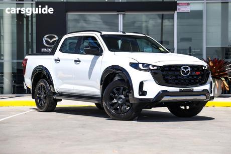 White 2025 Mazda BT-50 Dual Cab Pick-up Sp (4X4)