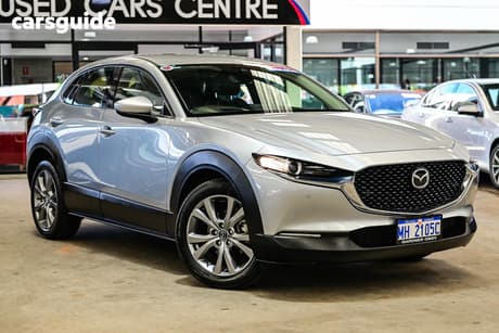 Silver 2023 Mazda CX-30 Wagon G20 Touring (Fwd)
