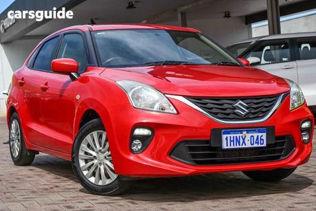 Red 2022 Suzuki Baleno Hatchback Gl