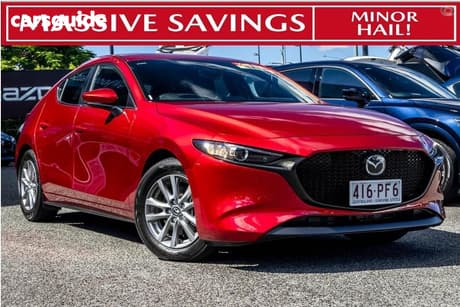 Red 2025 Mazda Mazda3 Hatchback G20 Pure