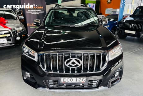 Black 2019 LDV T60 Double Cab Utility Luxe (4X4)