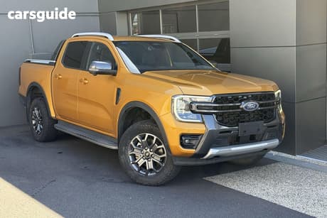 Yellow 2023 Ford Ranger Double Cab Pick Up Wildtrak 2.0 (4X4)