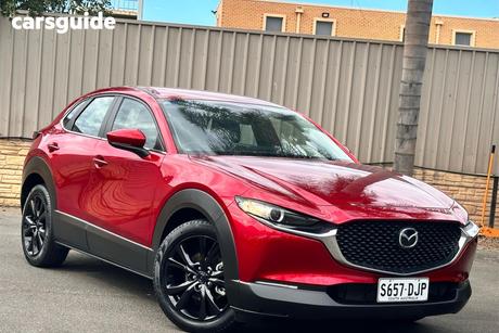 Red 2022 Mazda CX-30 Wagon G20 Evolve (Fwd)