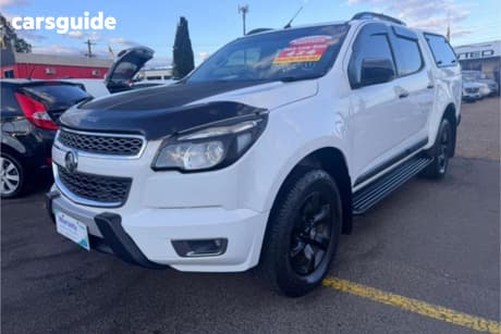 White 2015 Holden Colorado Crew Cab Pickup Z71 (4X4)