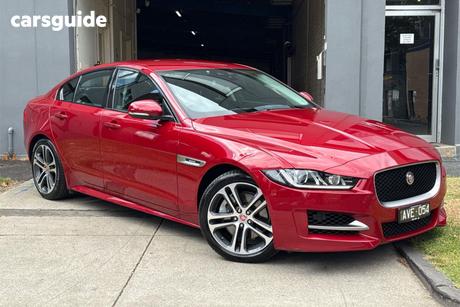 Red 2018 Jaguar XE Sedan 20T (147Kw) Prestige