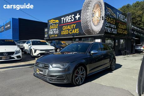 Grey 2015 Audi S3 Hatchback Sportback 2.0 Tfsi Quattro