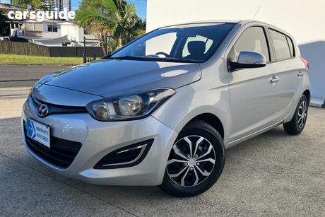 Silver 2014 Hyundai I20 Hatchback Active