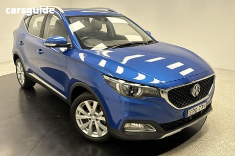 Blue 2021 MG ZS Wagon Excite