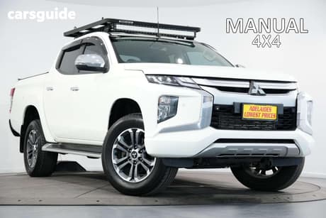 White 2021 Mitsubishi Triton Double Cab Pick Up Gls (4X4)