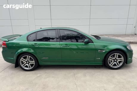 Green 2011 Holden Commodore Sedan Ss