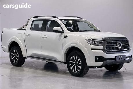 White 2025 GWM Cannon Dual Cab Utility Lux (4X4)