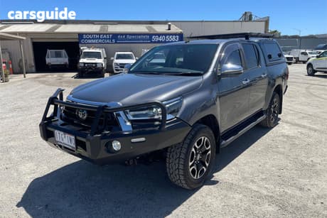 Grey 2020 Toyota Hilux Double Cab Pick Up Sr5 (4X4)