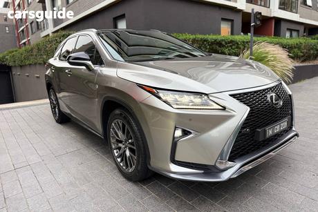 Grey 2017 Lexus RX350 Wagon F Sport
