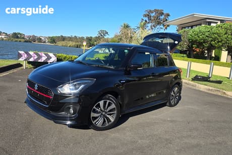 Black 2017 Suzuki Swift (hybrid) Hatchback Rs