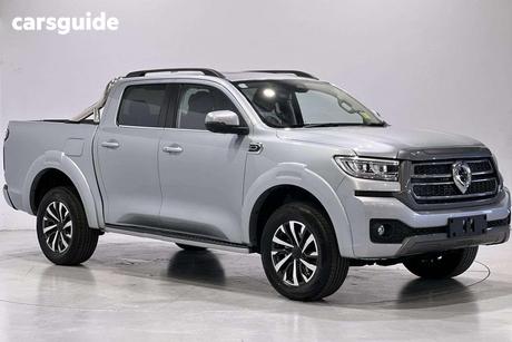 Silver 2025 GWM Cannon Dual Cab Utility Ultra (4X4)