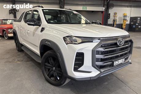 White 2024 LDV T60 Double Cab Utility Max Luxe (4X4)