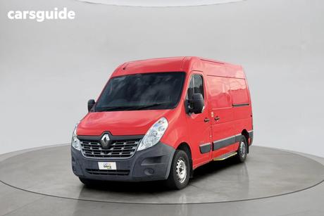 Red 2016 Renault Master Commercial