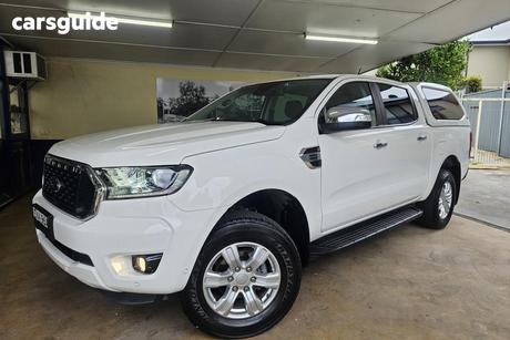 White 2021 Ford Ranger Double Cab Pick Up Xlt 2.0 (4X4)