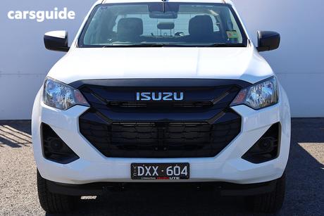 White 2025 Isuzu D-MAX Crew Cab Chassis Sx (4X4)