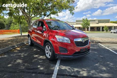 Red 2016 Holden Trax Wagon Ls Active Pack