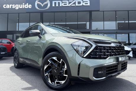 Green 2022 Kia Sportage Wagon Sx+ (Fwd)