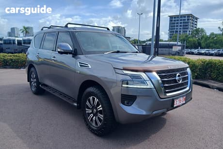 Grey 2021 Nissan Patrol Wagon Ti (4X4)