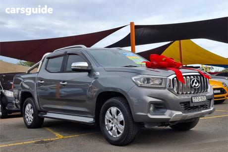 Silver 2018 LDV T60 Double Cab Utility Luxe (4X4)