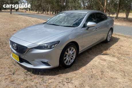 Silver 2016 Mazda 6 Sedan Touring