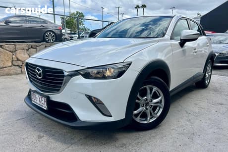 White 2017 Mazda CX-3 Wagon Maxx (Awd)