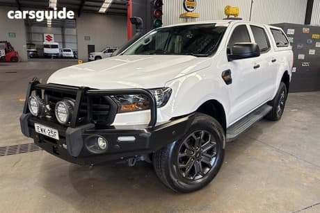 White 2022 Ford Ranger Double Cab Pick Up Xl 3.2 (4X4)