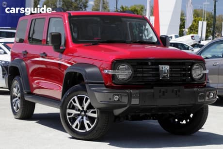 Red 2025 GWM Tank 300 Wagon Ultra Petrol