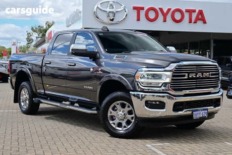 Grey 2023 RAM 2500 Crew Cab Utility Laramie (4X4)