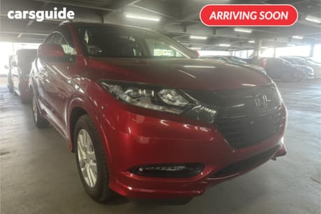 Red 2017 Honda VEZEL HYBRID SUV Z