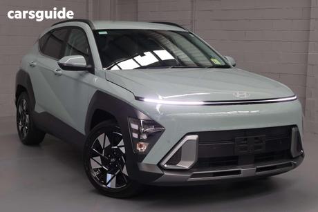 Green 2026 Hyundai Kona Wagon Hybrid Premium