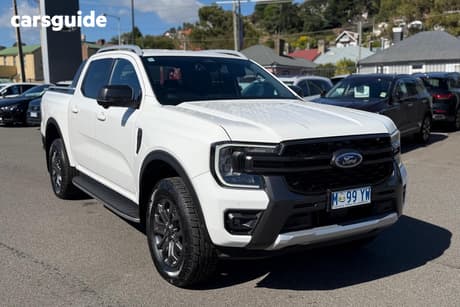 White 2023 Ford Ranger Double Cab Pick Up Wildtrak 3.0 (4X4)