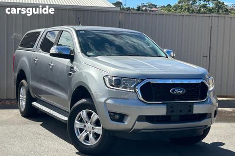 Grey 2021 Ford Ranger Double Cab Pick Up Xlt 2.0 Hi-Rider (4X2)